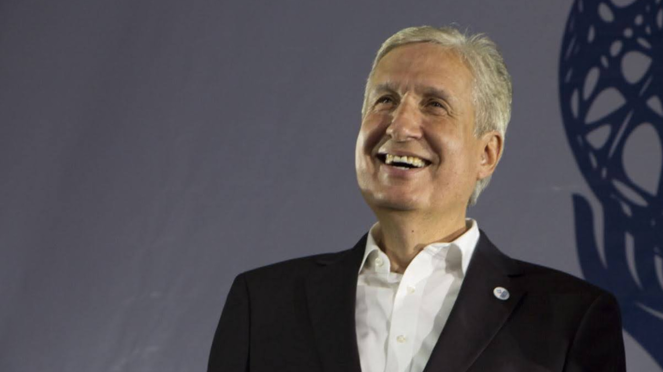 David Noel Ramirez Padilla sonriendo