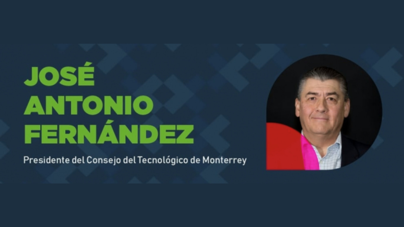 José Antonio Fernández presidente del consejero Tecnológico de Monterrey