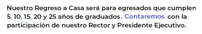 Utilización del punto y seguido