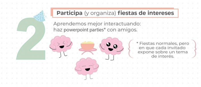 Participa fiestas de intereses